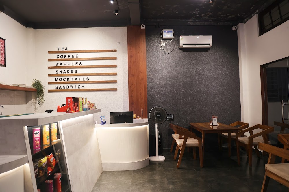 Cozy interior of Cafe Chapter One