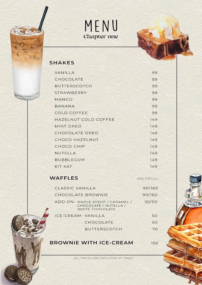 Chocolate Brownie Waffle